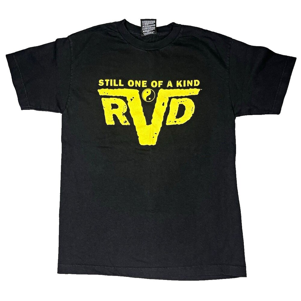 VTG WWE Rob Van Dam RVD Mr Monday Night T Shirt Black Mens Large L